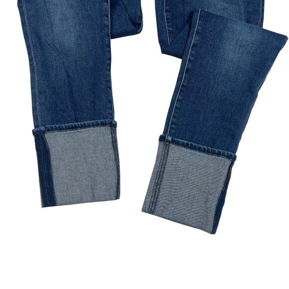 J BRAND Maude Mid Rise Cigarette Jeans Sz 28 Cuffed Hewes Slim Straight JB001698 - Picture 7 of 13